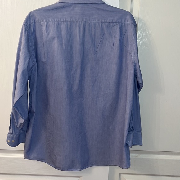 Tommy Hilfiger Ithaca 100% cotton men’s shirt. 17 1/2 inches. XL Long sleeves. - Picture 3 of 9